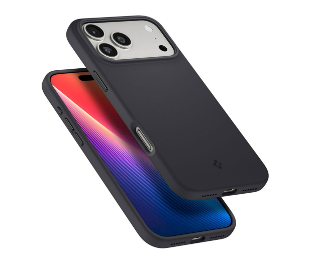 Spigen Silicone Fit Mag Magsafe do Iphone 17 Pro Max Black - 1359866 - zdjęcie 4